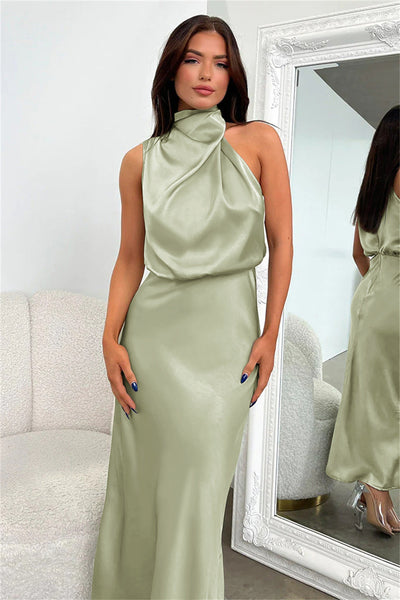 Sophia® | Abito Maxi in Satin Carlina