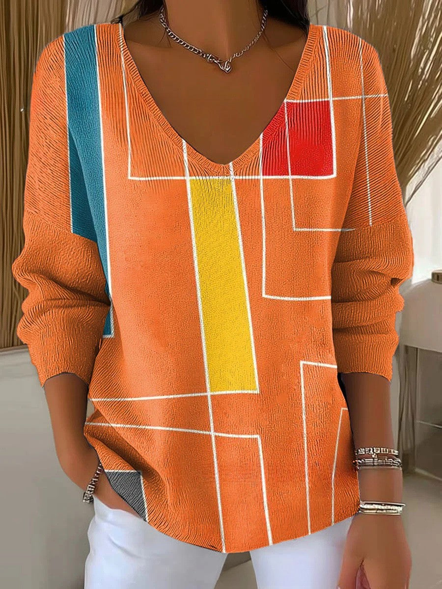 Benedetta – Maglione in Maglia con Scollo a V 9