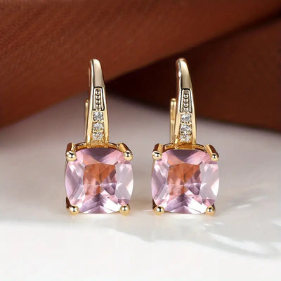 Orecchini a cerchio Mystic Stone | Oro