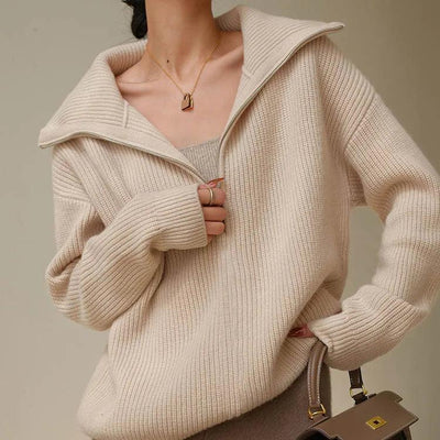 Ava | Maglione con Zip