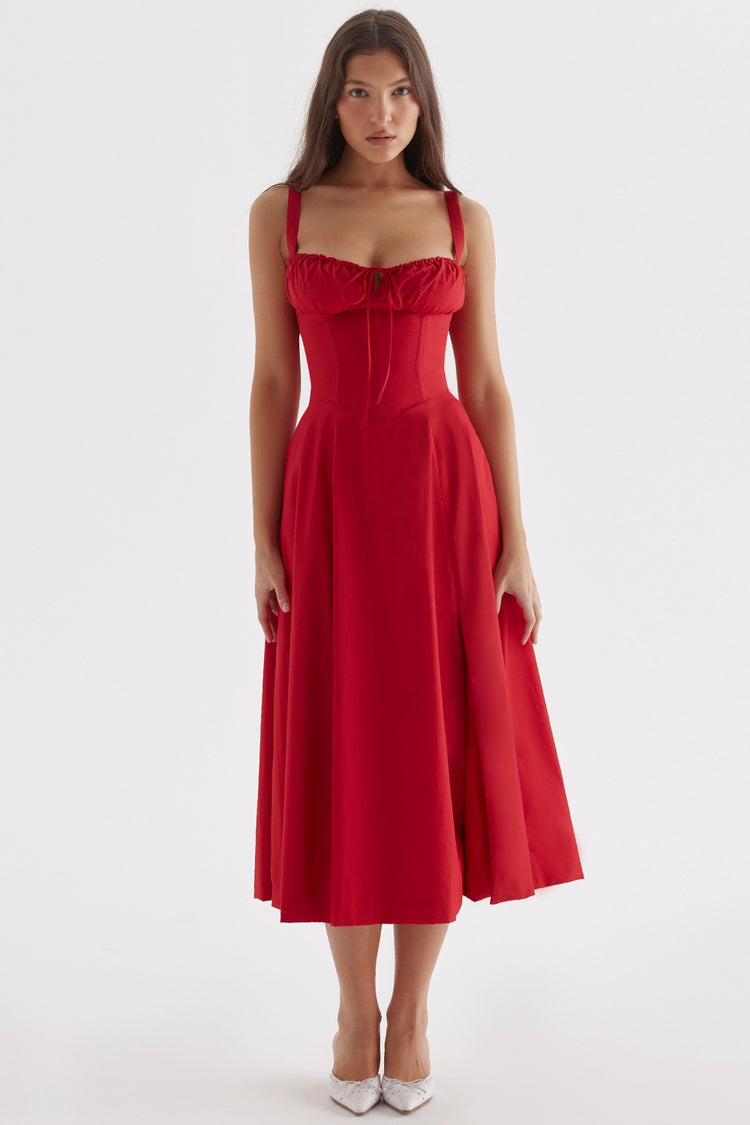 Zane® | Vestito corsetto floreale SHANA Rosa