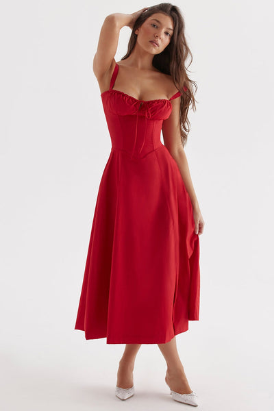 Zane® | Vestito corsetto floreale SHANA Rosa