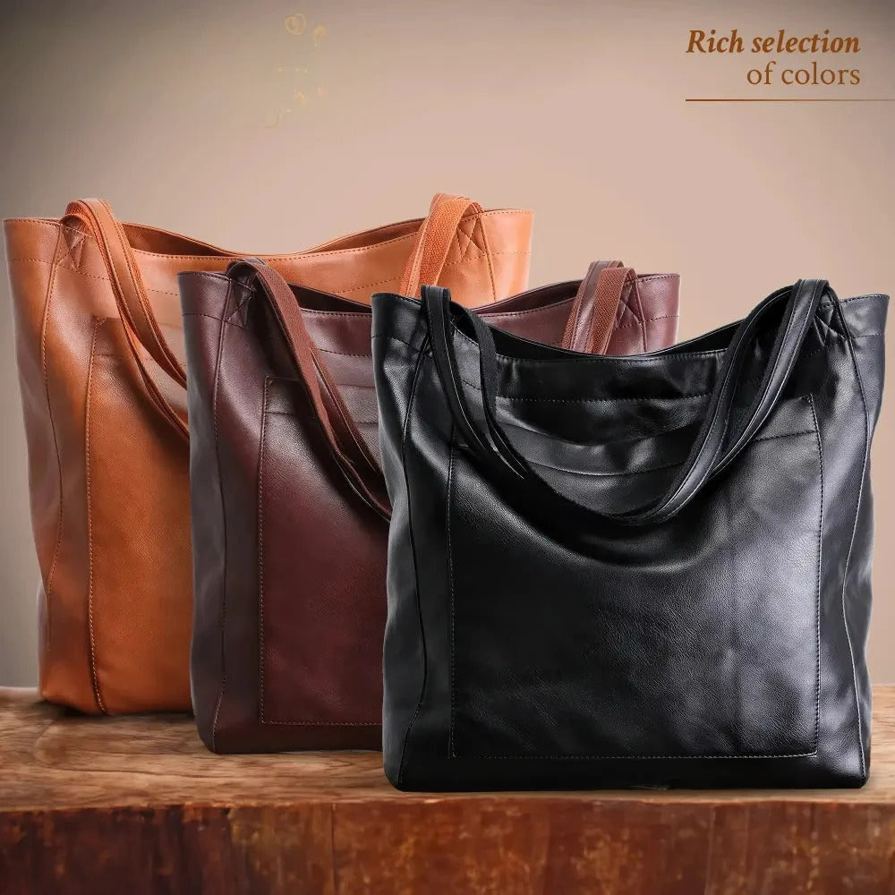 Hannah - Borsa a Spalla Chic Retro di Grande Capacità