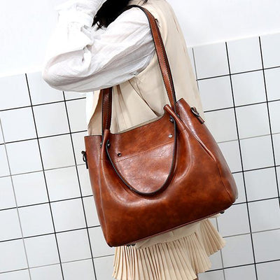 Sutton - Set di borse retro elegante in 4 pezzi
