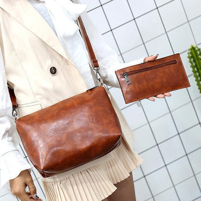 Sutton - Set di borse retro elegante in 4 pezzi