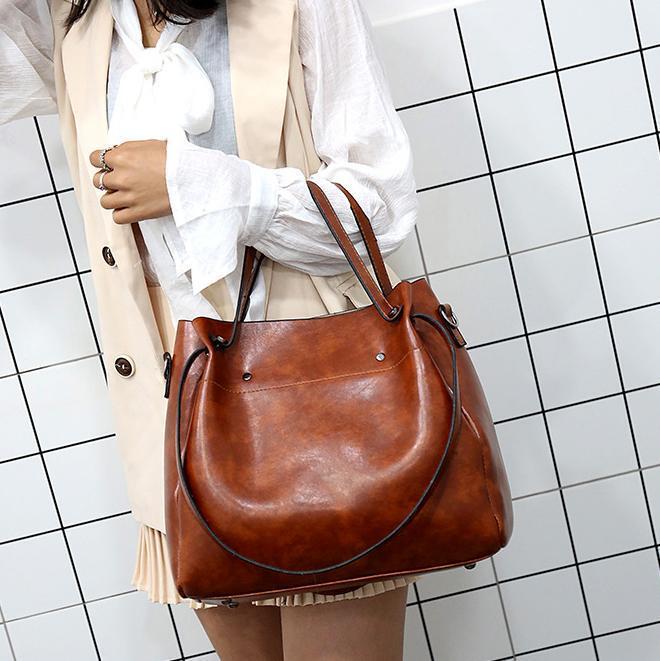 Sutton - Set di borse retro elegante in 4 pezzi