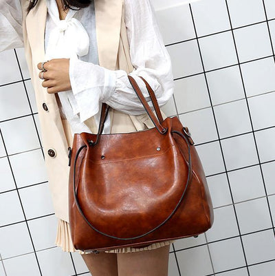 Sutton - Set di borse retro elegante in 4 pezzi