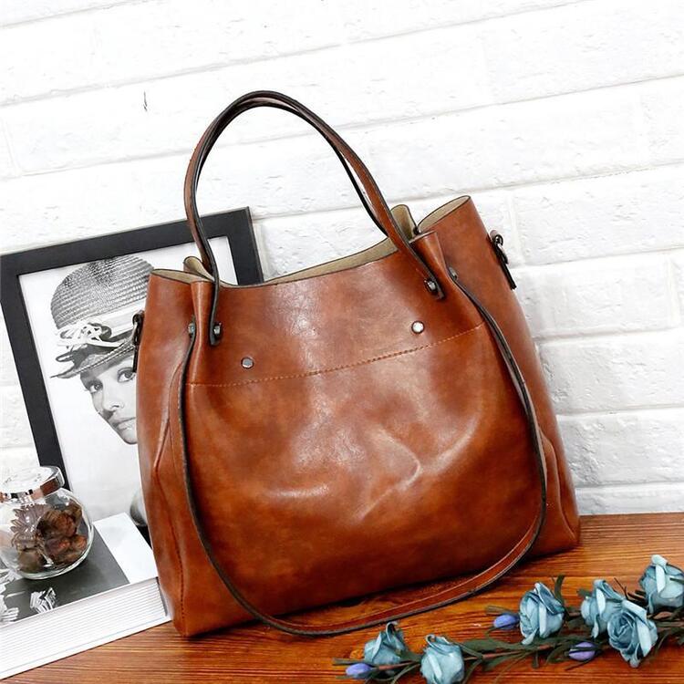 Sutton - Set di borse retro elegante in 4 pezzi