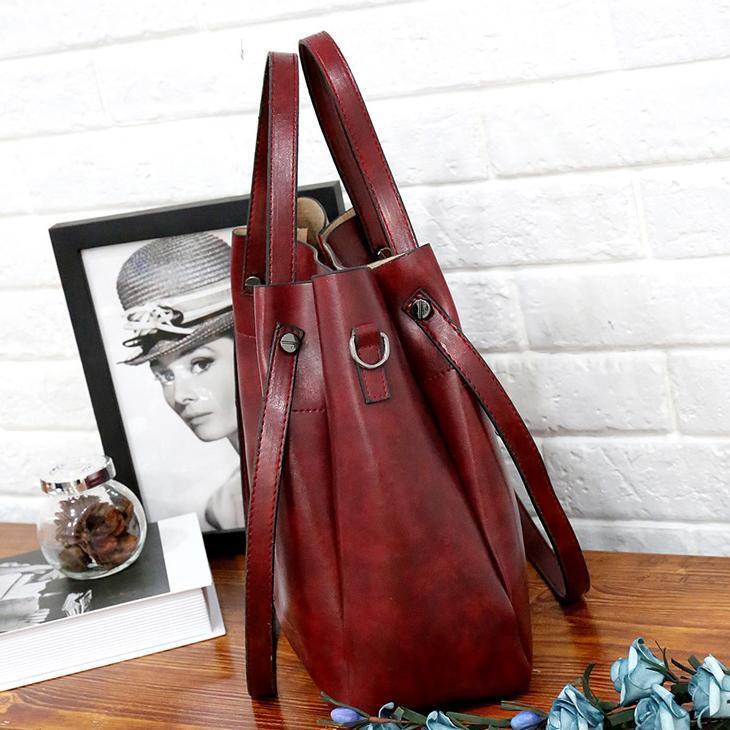 Sutton - Set di borse retro elegante in 4 pezzi