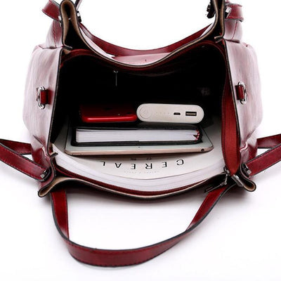 Sutton - Set di borse retro elegante in 4 pezzi