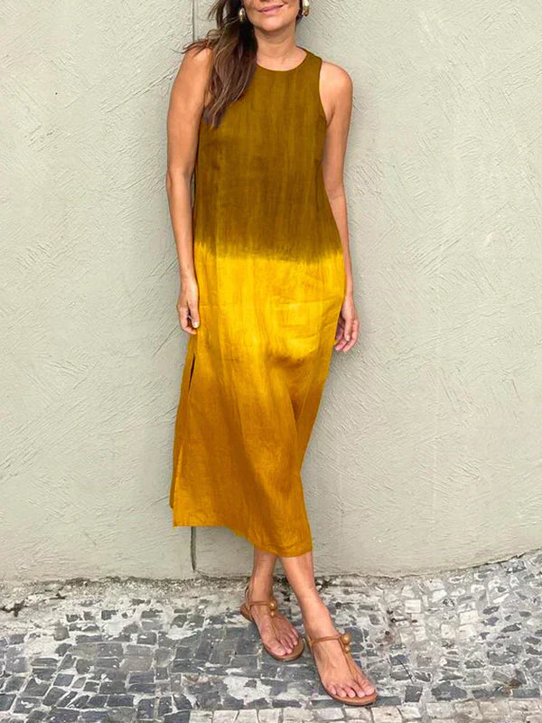 Aurelia™ | Abito Elegante con Stampa Naturale