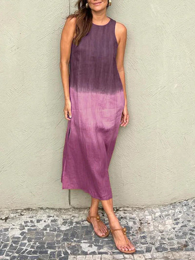 Aurelia™ | Abito Elegante con Stampa Naturale