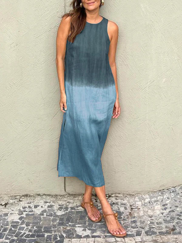 Aurelia™ | Abito Elegante con Stampa Naturale