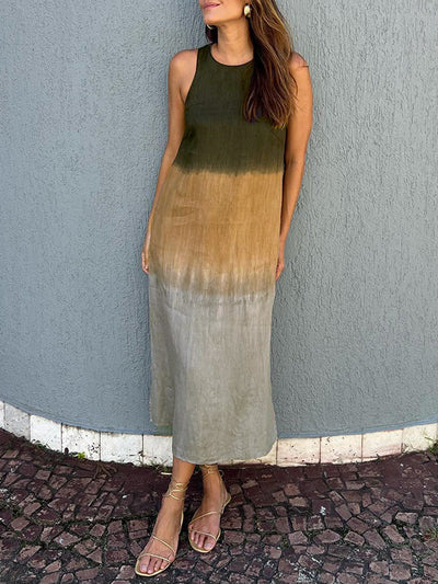 Aurelia™ | Abito Elegante con Stampa Naturale