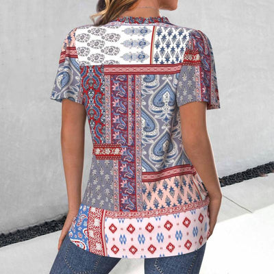 Blusa Radiante per Uscite Informali - Facile da Indossare