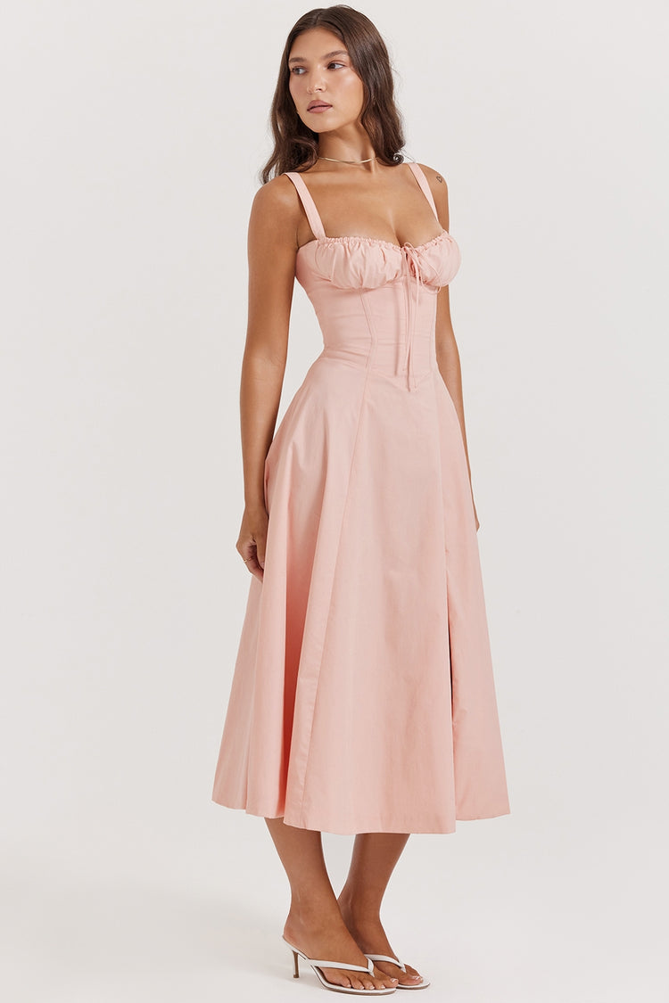 Zane® | Vestito corsetto floreale SHANA Rosa