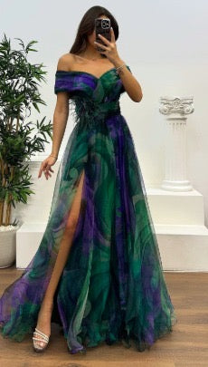 Daniela - Stupenda Maxi Dress Off Shoulder
