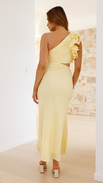 Blaire | Abito Maxi con Spallina Unica e Cutout