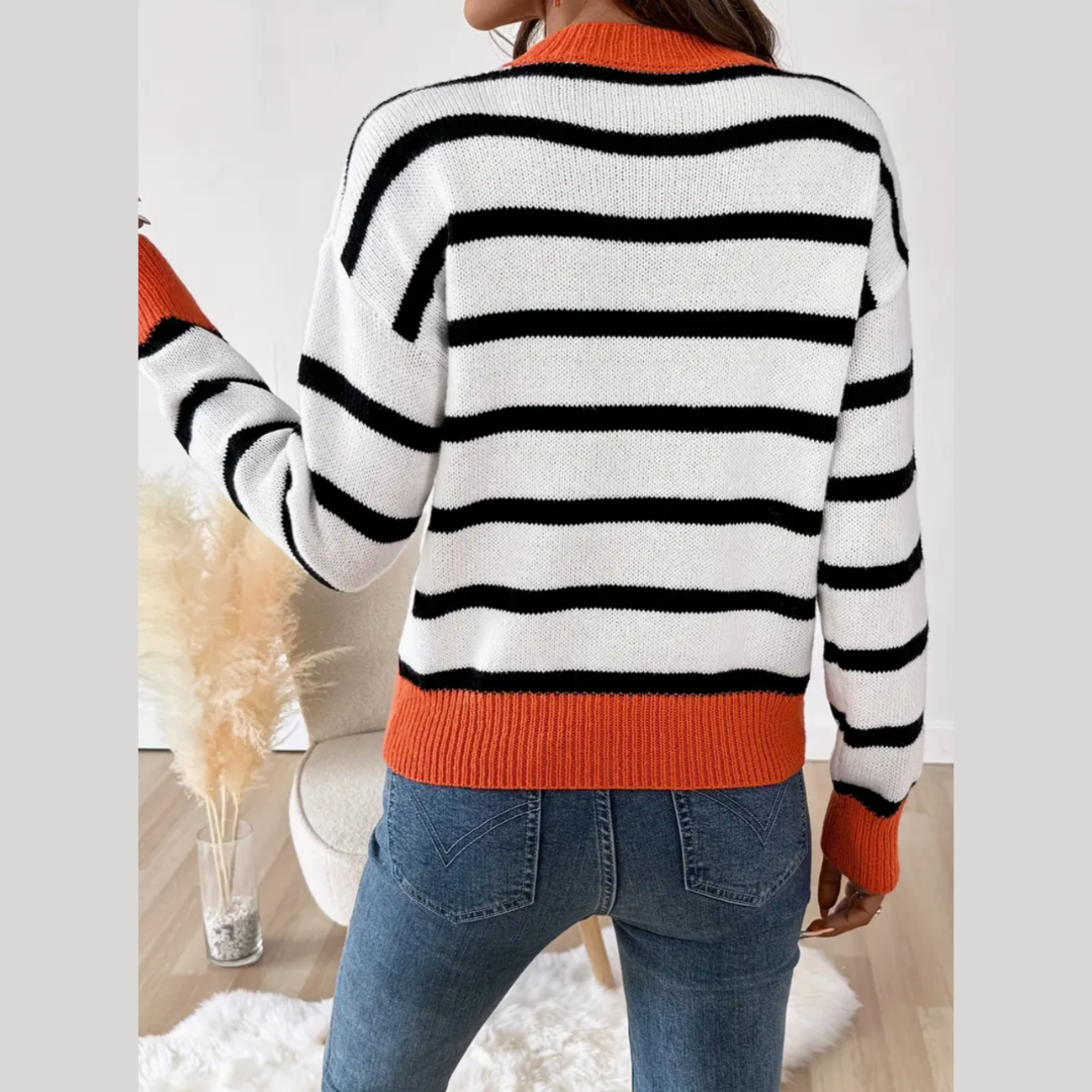 Elena | Maglione Elegante con Collo a Giro