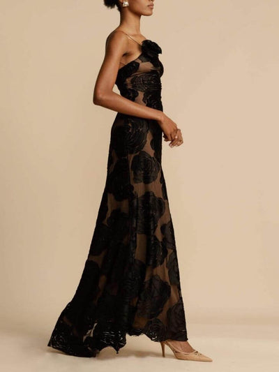 Luna - Abito Maxi Floreale