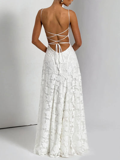 Irene® | Abito Maxi Jacquard
