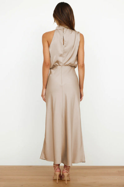 Sophia® | Abito Maxi in Satin Carlina