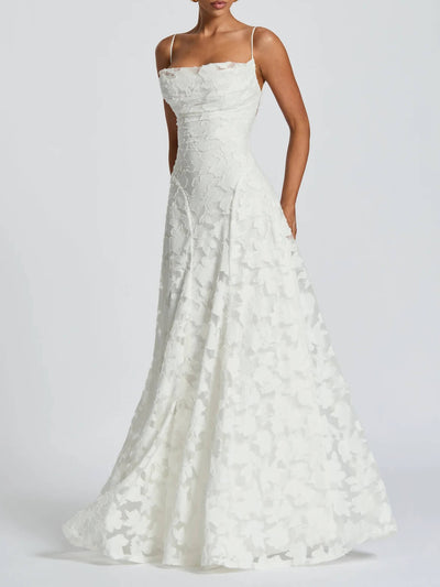 Irene® | Abito Maxi Jacquard