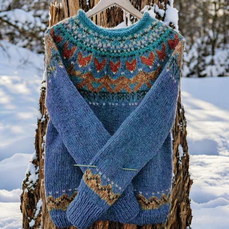 Evelien | Maglione Vintage Jacquard