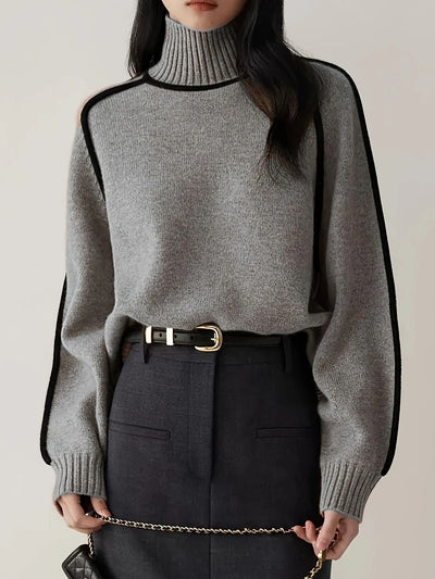 Emilie | Collo Alto in Cashmere Morbido