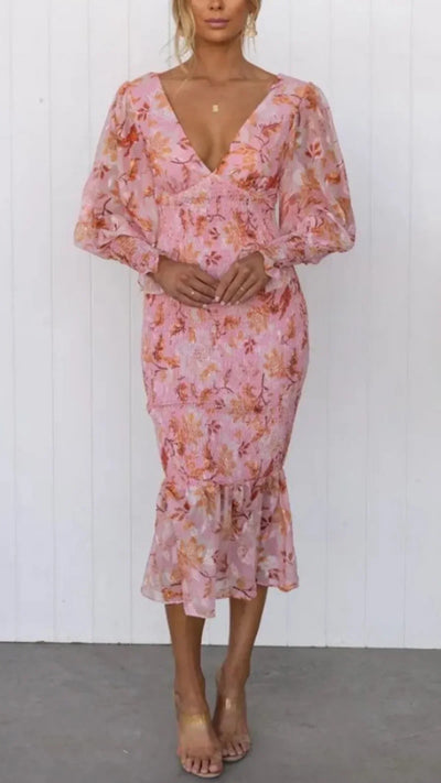 Amara | Vestito di Fiori Stupendo