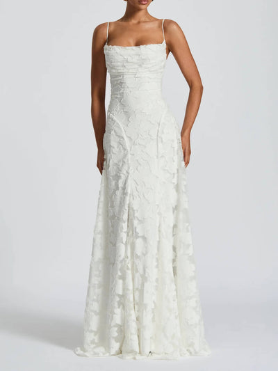 Irene® | Abito Maxi Jacquard
