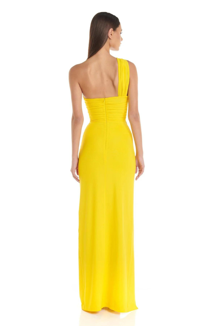 Lennox | Abito Maxi a Spalla Unica