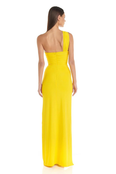 Lennox | Abito Maxi a Spalla Unica