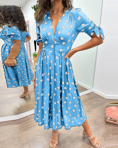 Monique™ | Abito Elegante a Pois