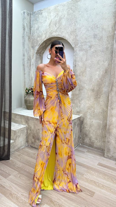 Carly | Vestito Elegante con Scollatura a V
