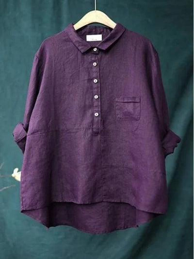 Blusa in Lino Elvie