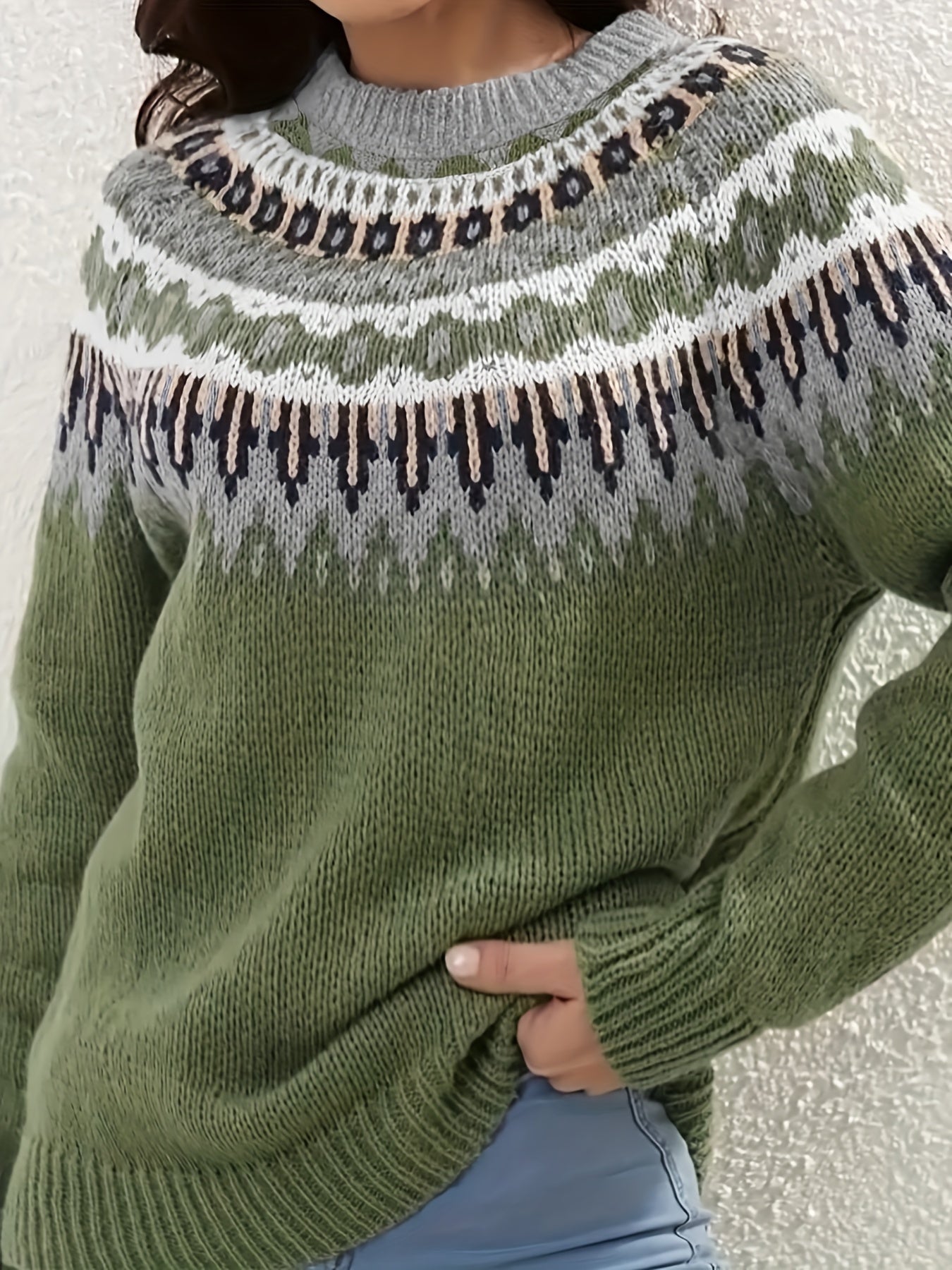 Leena | Maglione Accogliente in Maglia