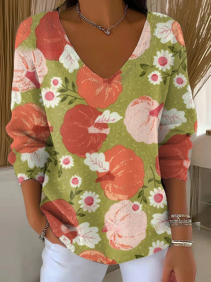 Benedetta – Maglione in Maglia con Scollo a V 17
