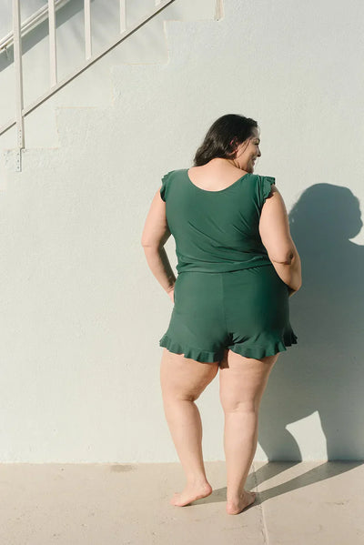 Sofia – Abito Midi Elegante con Maniche a Balze