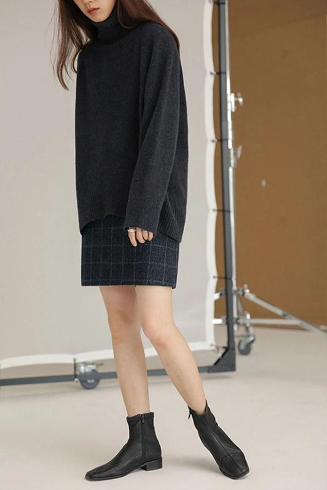 Julia | Maglione con Collo Alto