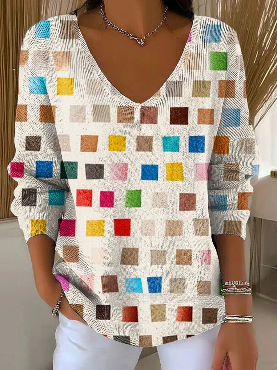 Benedetta – Maglione in Maglia con Scollo a V 19