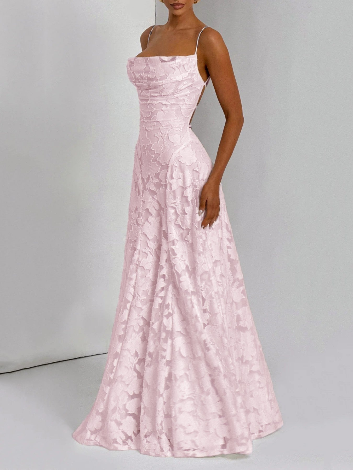 Irene® | Abito Maxi Jacquard