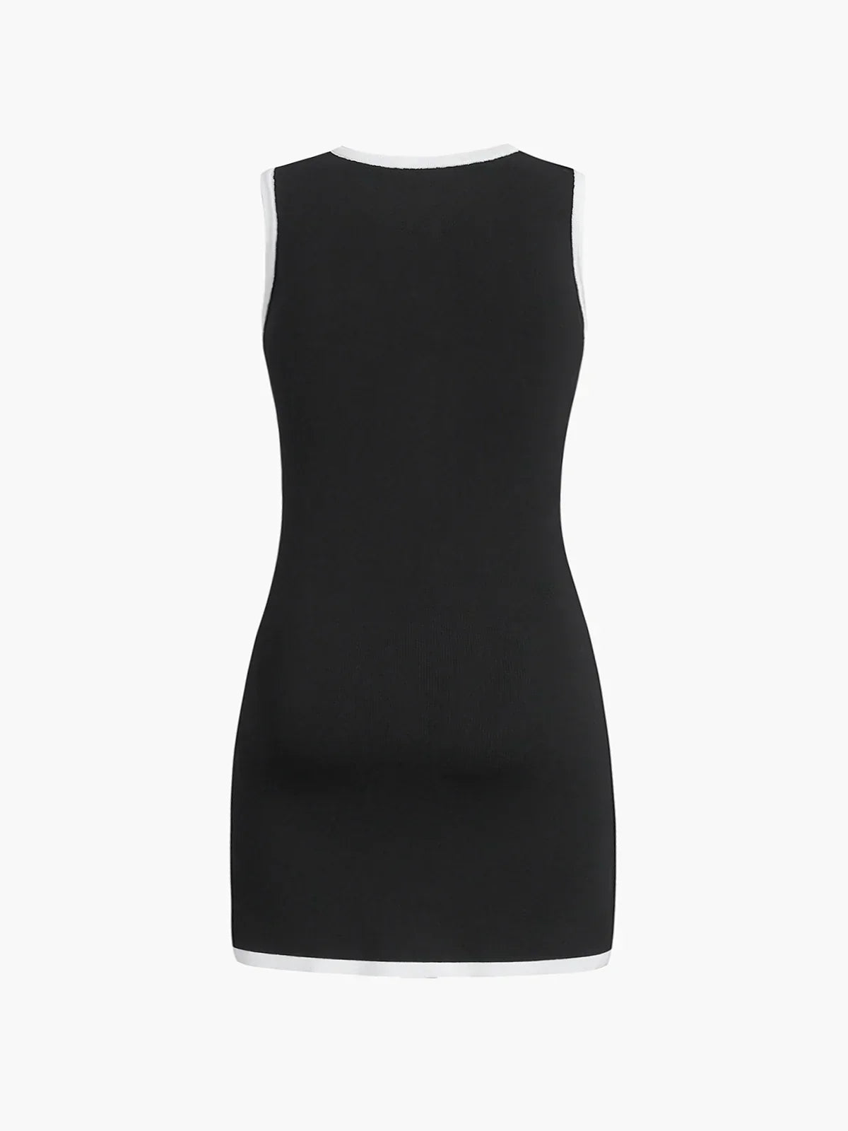 Julia® | Abito corto senza maniche in maglia con più tasche