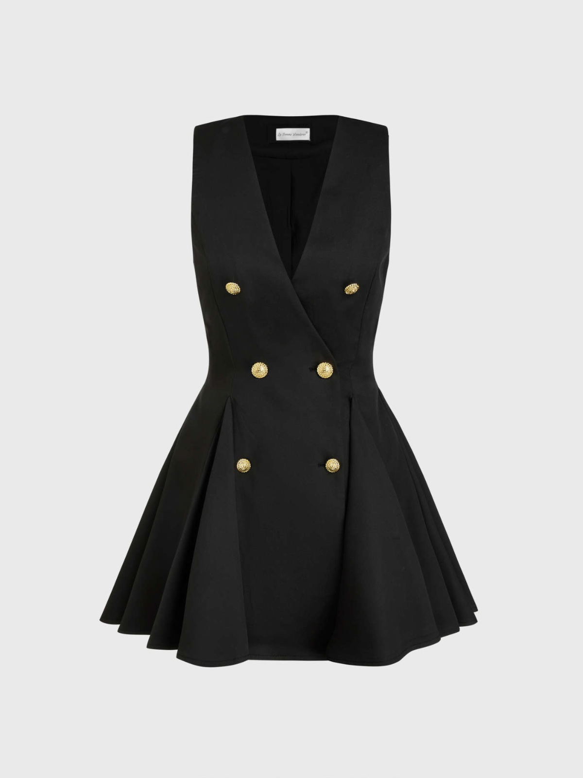 Nadia® | Abito Mini con Scollo a V e Righe