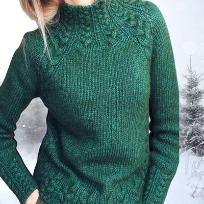 Marijke | Maglione Elegante con Collo Alto