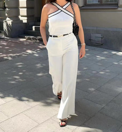 Hannah | Top con Design Incrociato