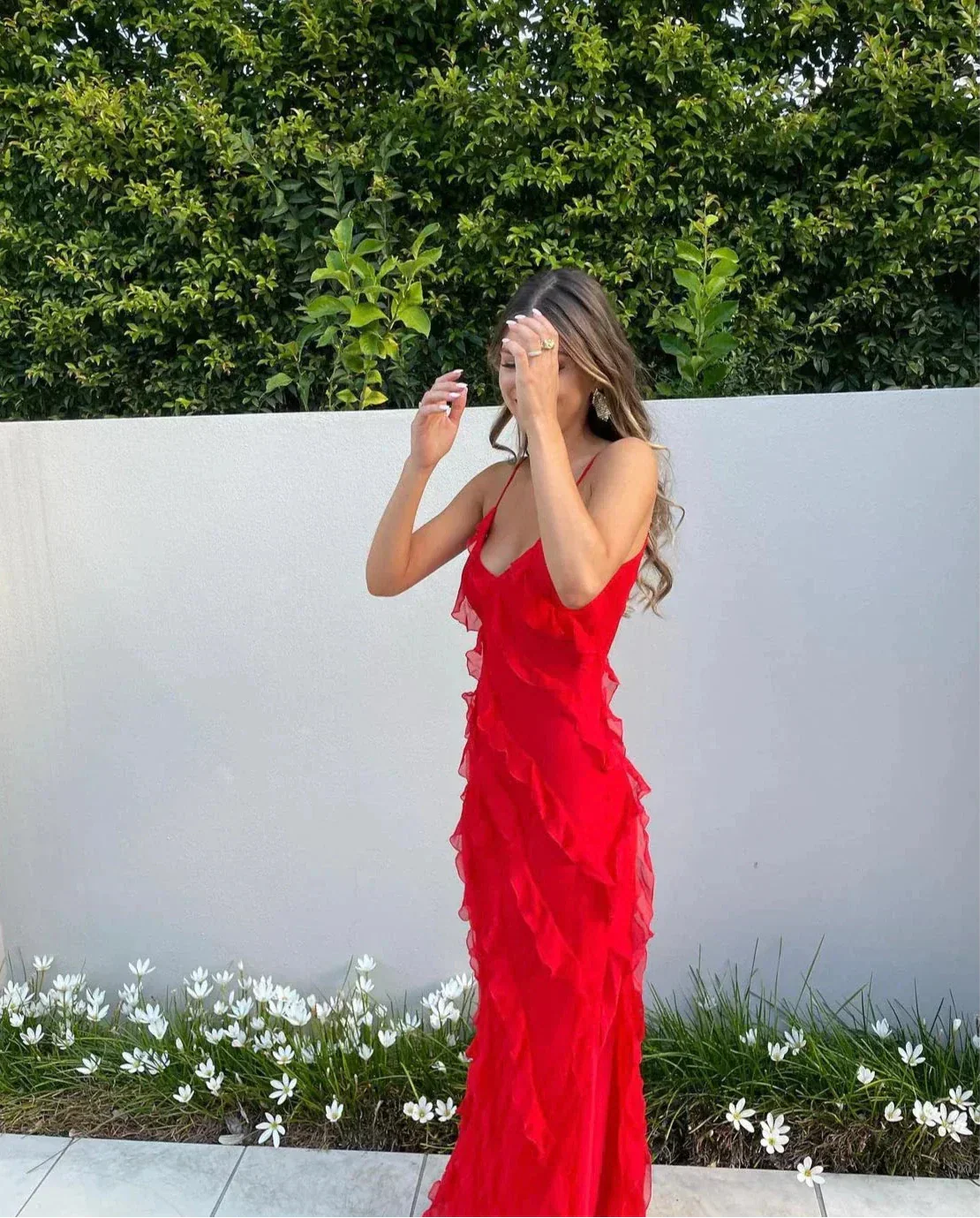 Mia - Elegante Maxi Dress con Spacco e Lunghezza Piena