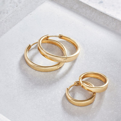 Gia Hoops | Oro