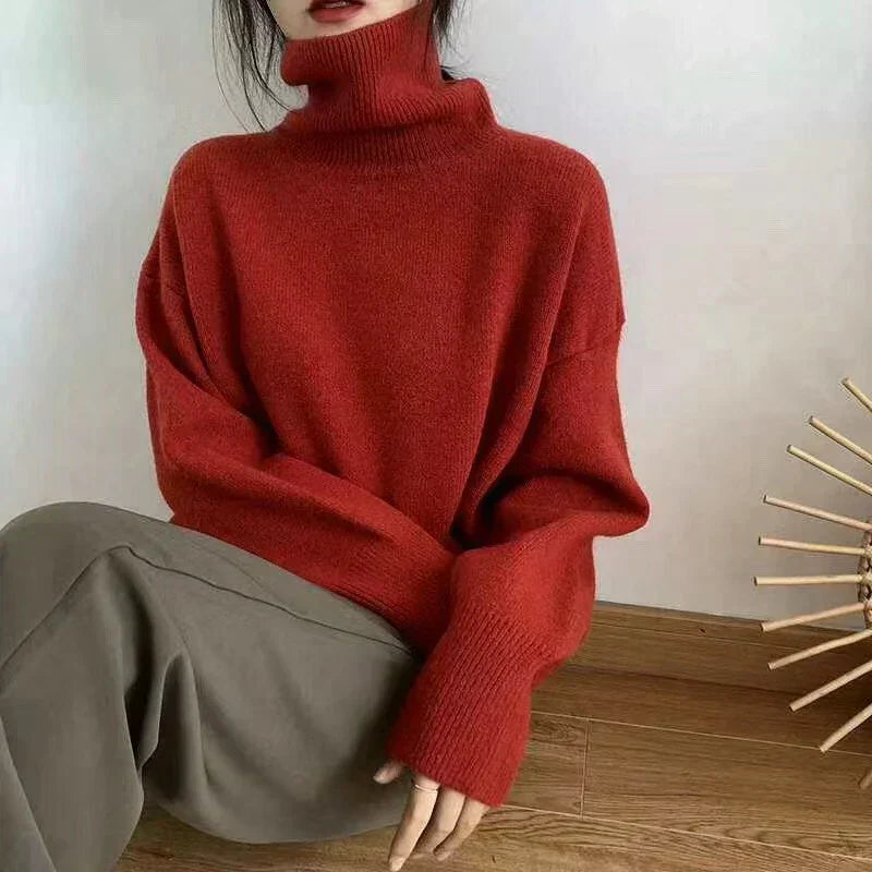Julia | Maglione con Collo Alto
