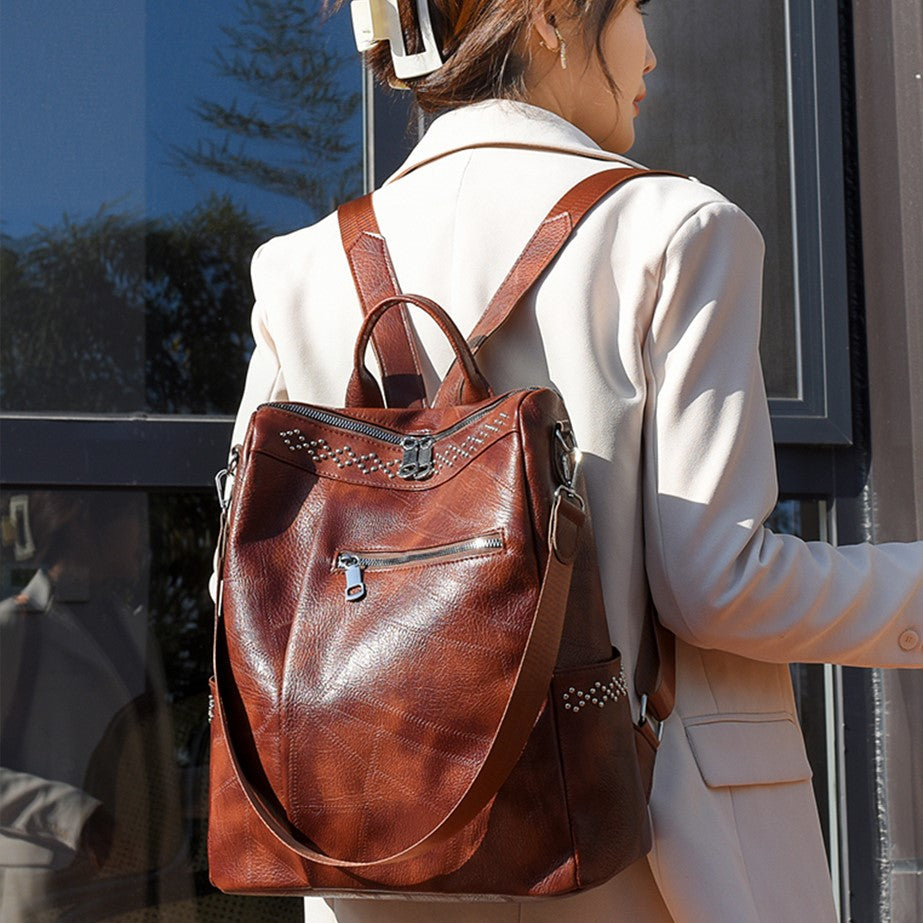 Natalia - Zaino Elegante Vintage Multiuso per Donne